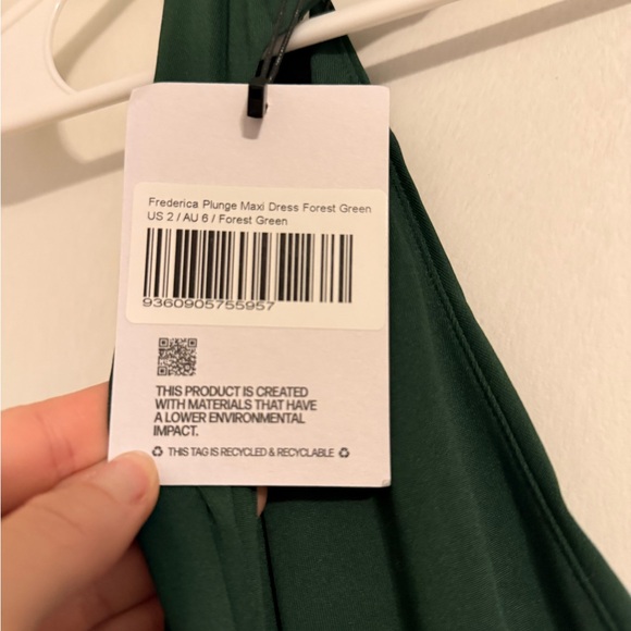 Princess Polly Emerald Backless Dress - Picture 2 of 5